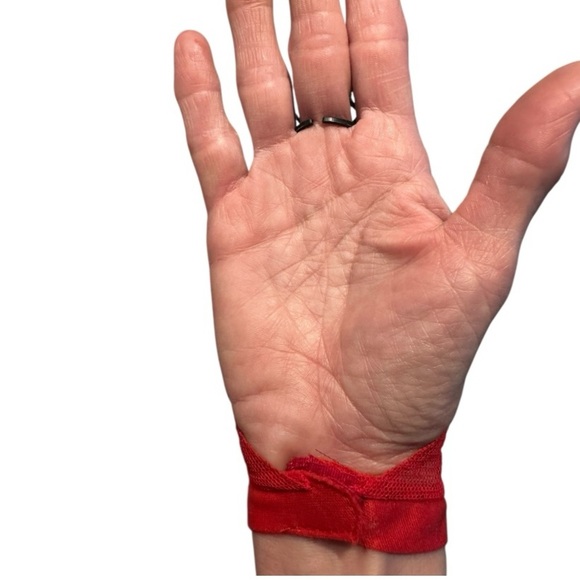 Fredrick's of Hollywood V-Neck Spiderwoman Long Sleeve Bodysuit Black/Red Medium - Picture 7 of 17